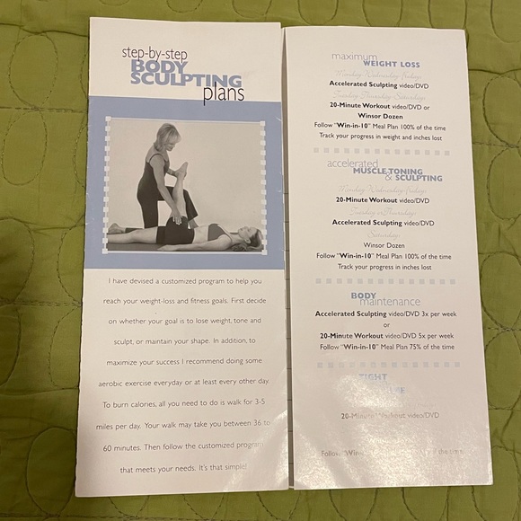 Winsor Pilates Sculpt Your Body Slim 20 Minute Circle Workout DVD plus A Bonus - Picture 7 of 10